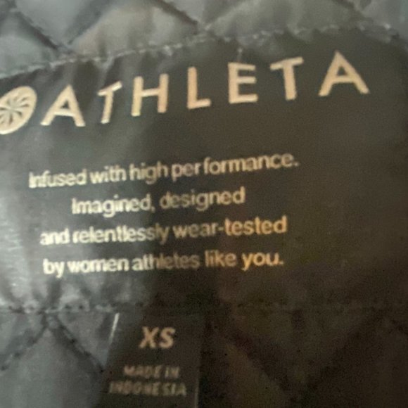 Athleta District Parker winter jacket charcoal gray size XS - Picture 11 of 12